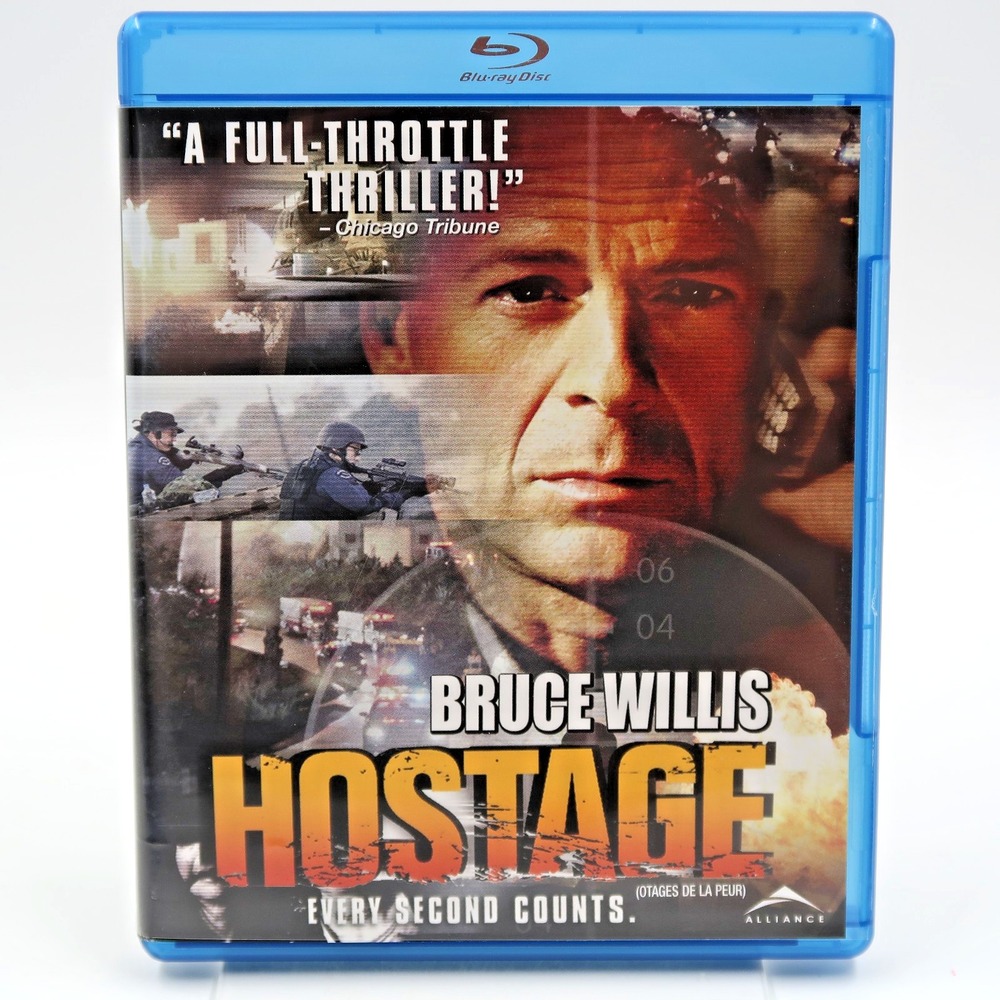 Hostage Blu-ray 2009 Bruce Willis Miramax Action Thriller Movie 14A Alliance